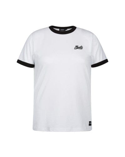 Mystic Classic Ringer Tee Women (White) S2AS