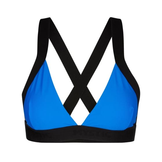 Mystic Cross Bikini Top (Flash Blue) Size 36 MYSTIC
