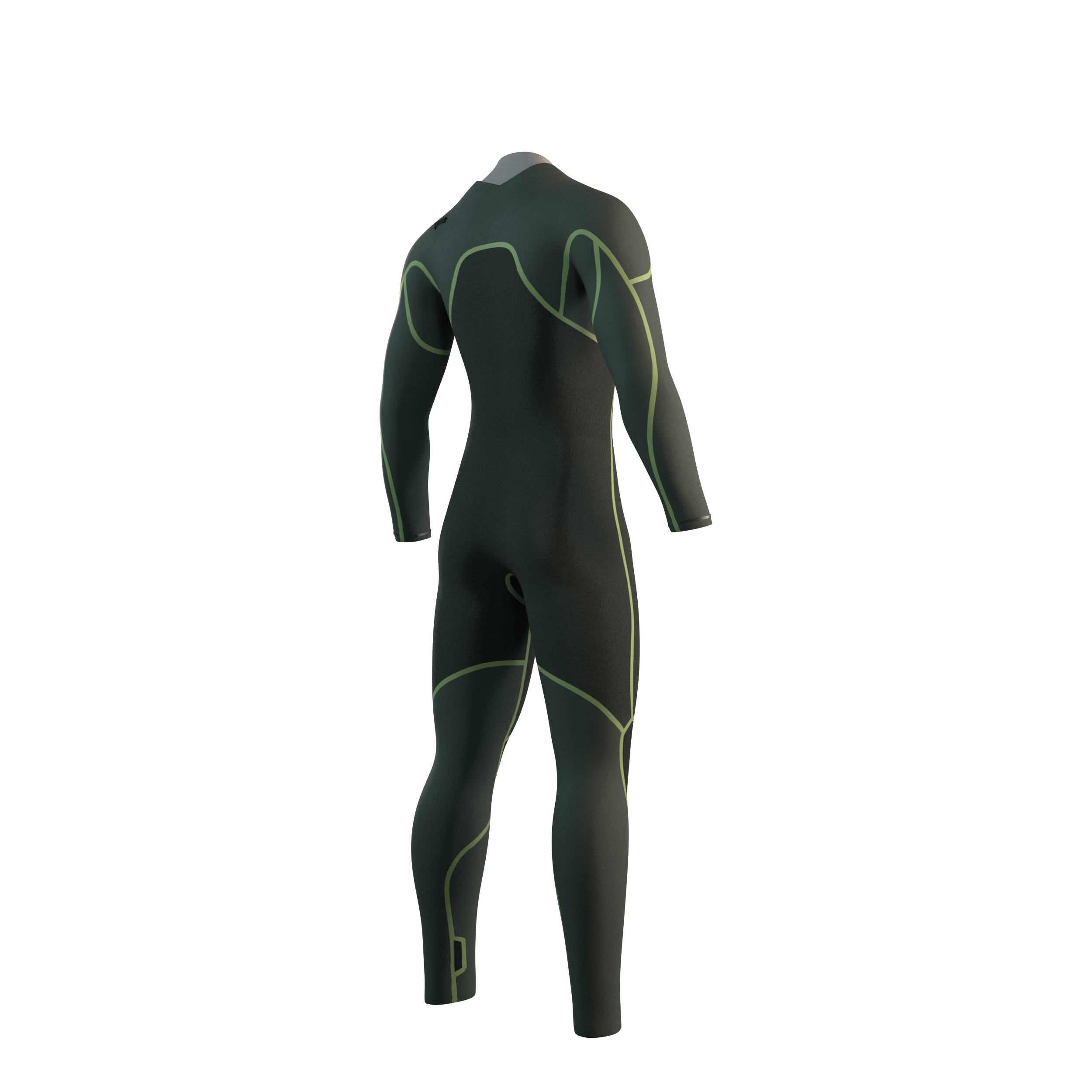 Mystic Evolve Fullsuit 3/2mm FrontZip Men - NATURAL FOAM - Black - 2026 Mystic