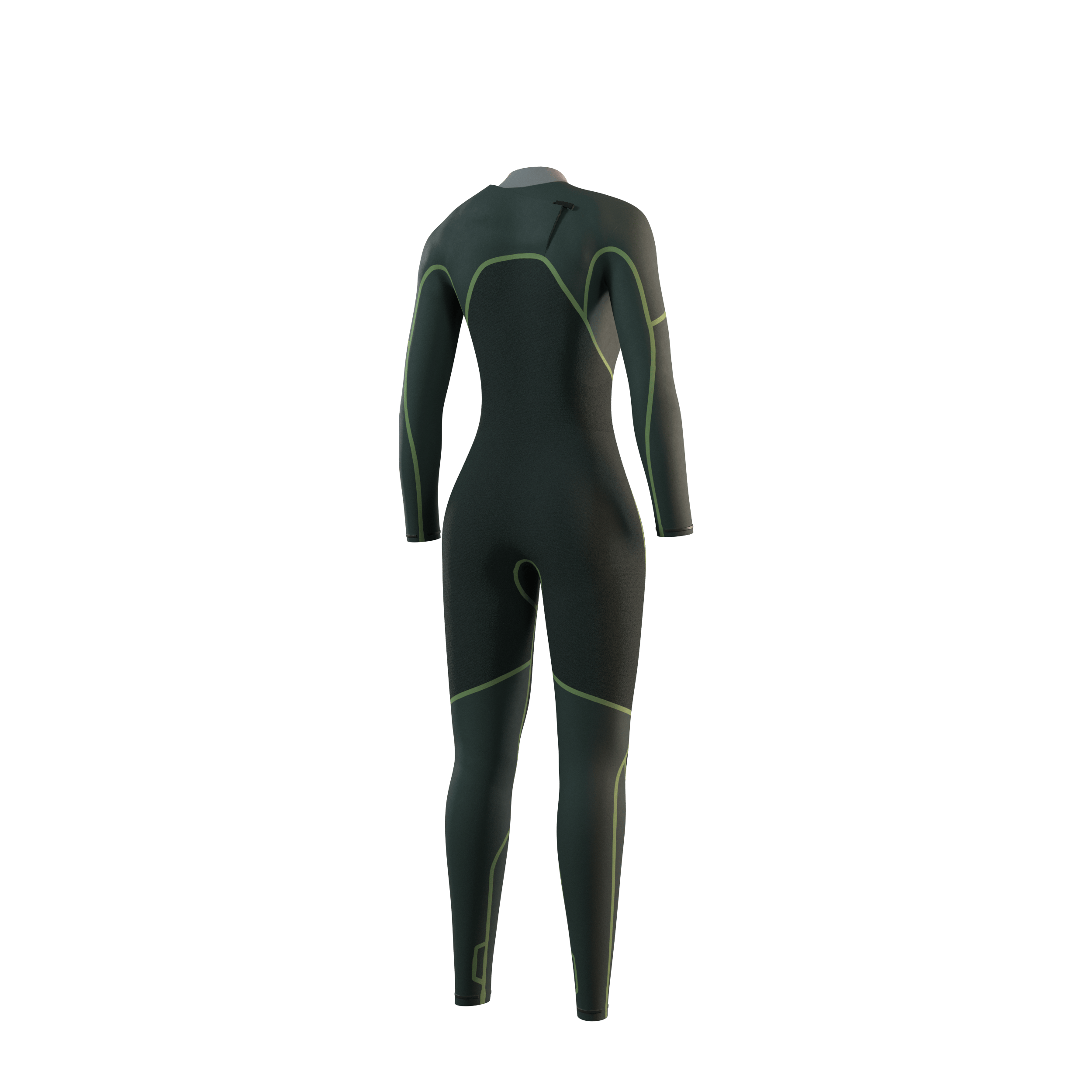 Mystic Evolve Fullsuit 4/3mm FrontZip Women - NATURAL FOAM - Black - 2026 Mystic