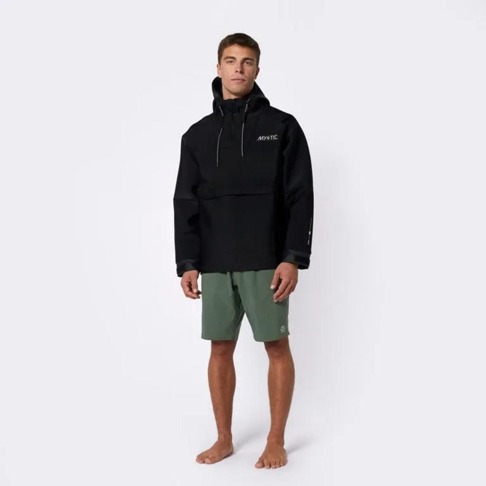 Mystic Fury Neoprene Hoodie 3/2mm Black S2AS