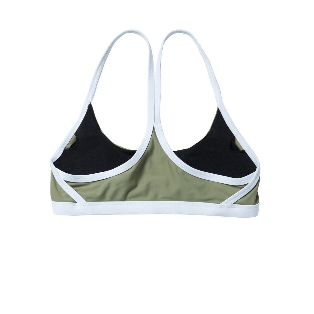 Mystic Jalou Bikini Top (Olive Green) S2AS