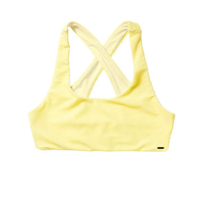 Mystic Lana Bikini Top (Pastel Yellow) S2AS
