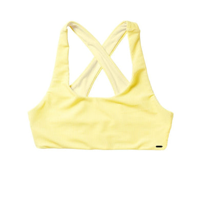 Mystic Lana Bikini Top (Pastel Yellow) MYSTIC