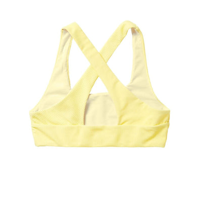 Mystic Lana Bikini Top (Pastel Yellow) MYSTIC