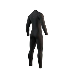 Mystic Majestic Men's Fullsuit 3/2mm Front Zip - Black S2AS