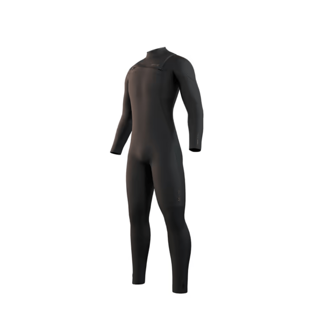 Mystic Majestic Men's Fullsuit 3/2mm Front Zip - Black S2AS
