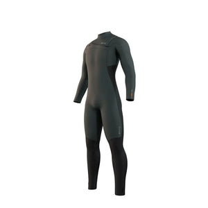 Mystic Majestic Men's Fullsuit 3/2mm Front Zip - Cypress Green S2AS