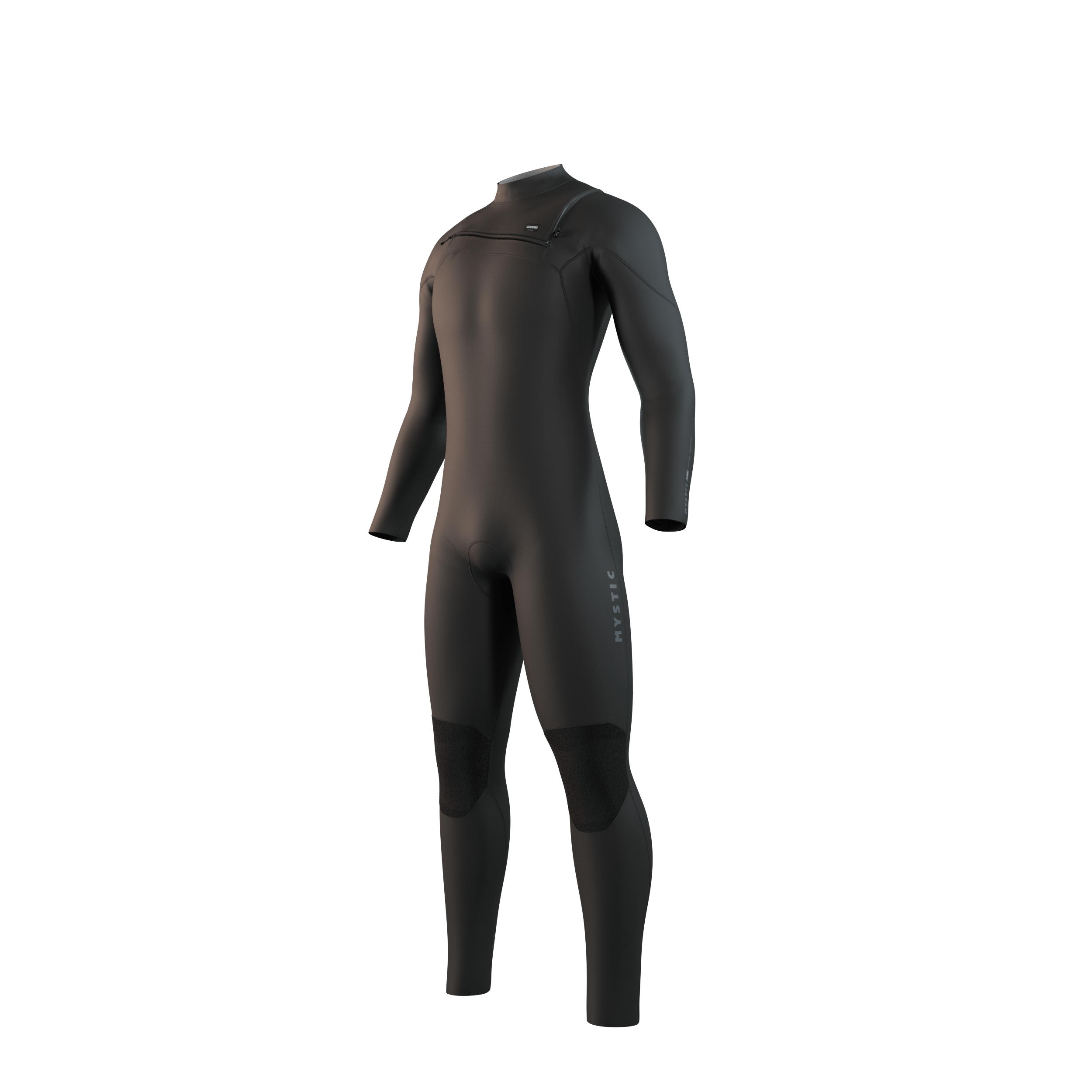 Mystic Motion Fullsuit 4/3mm FrontZip - Black - 2026 Mystic