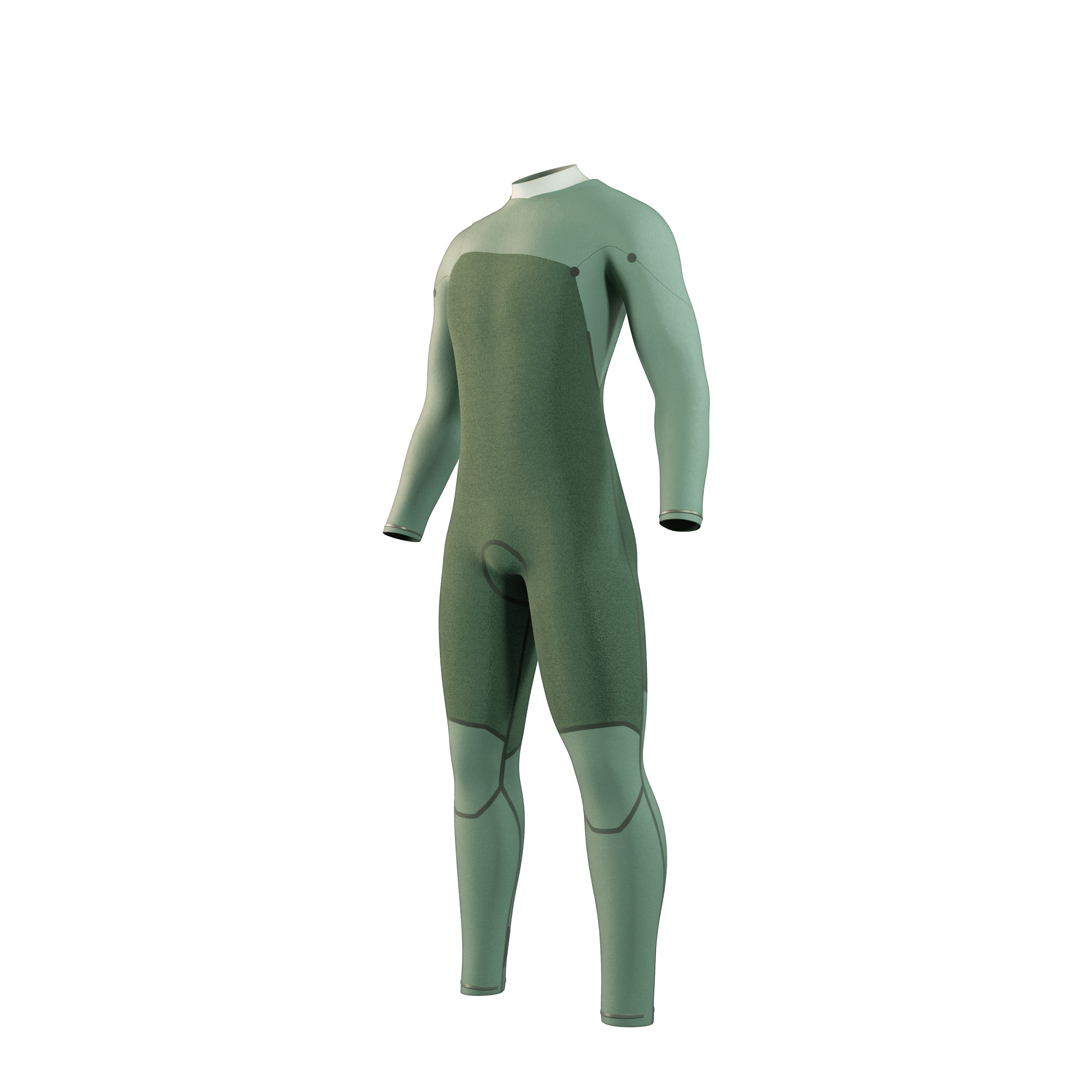 Mystic Motion Fullsuit 5/3mm FrontZip - Truffle - 2026 Mystic