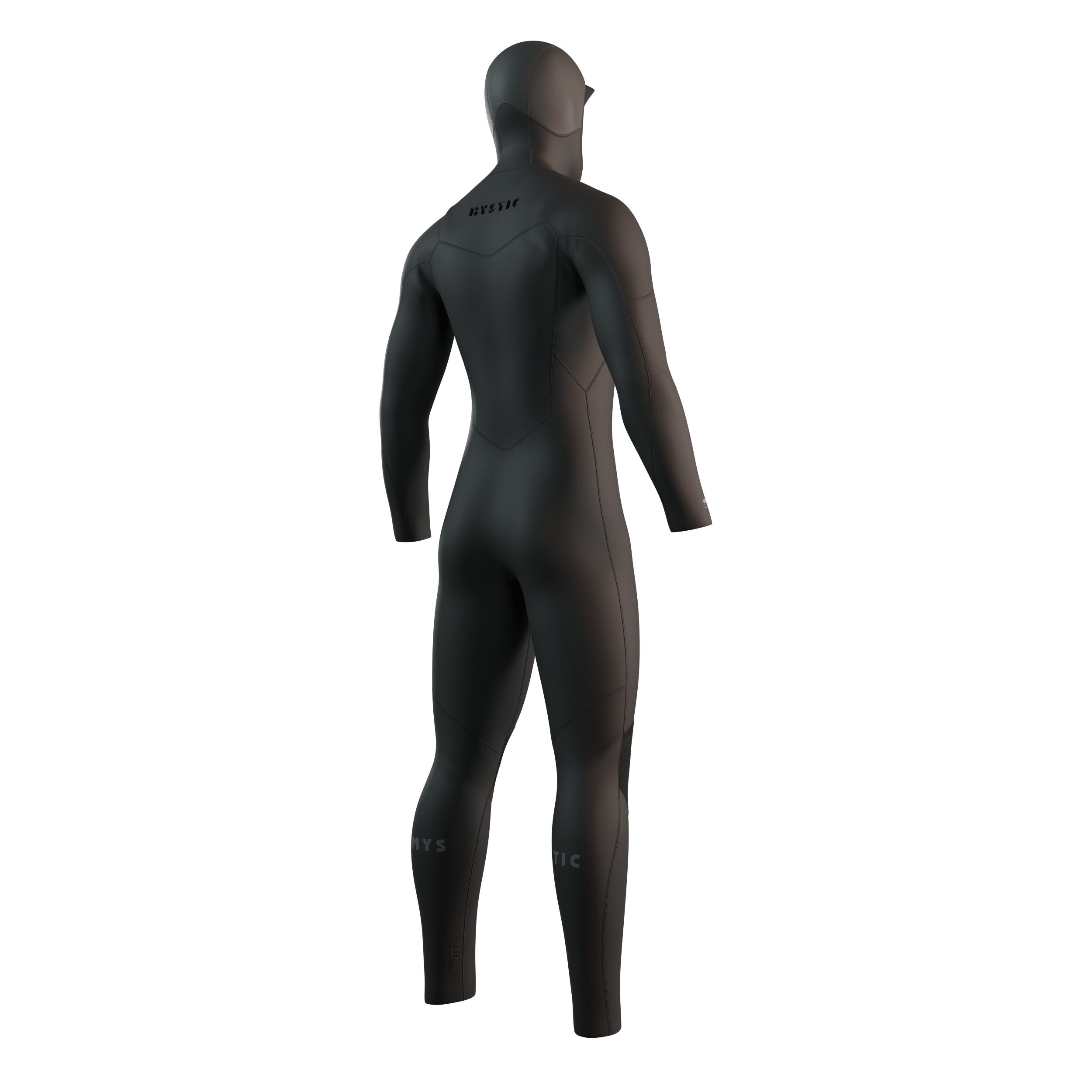 Mystic Motion Hooded Fullsuit 5/3mm FrontZip - Black - 2026 Mystic
