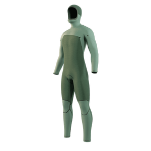 Mystic Motion Hooded Fullsuit 5/3mm FrontZip - Black - 2026 Mystic