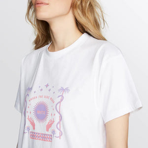 Mystic Paradise Tee (White) S2AS