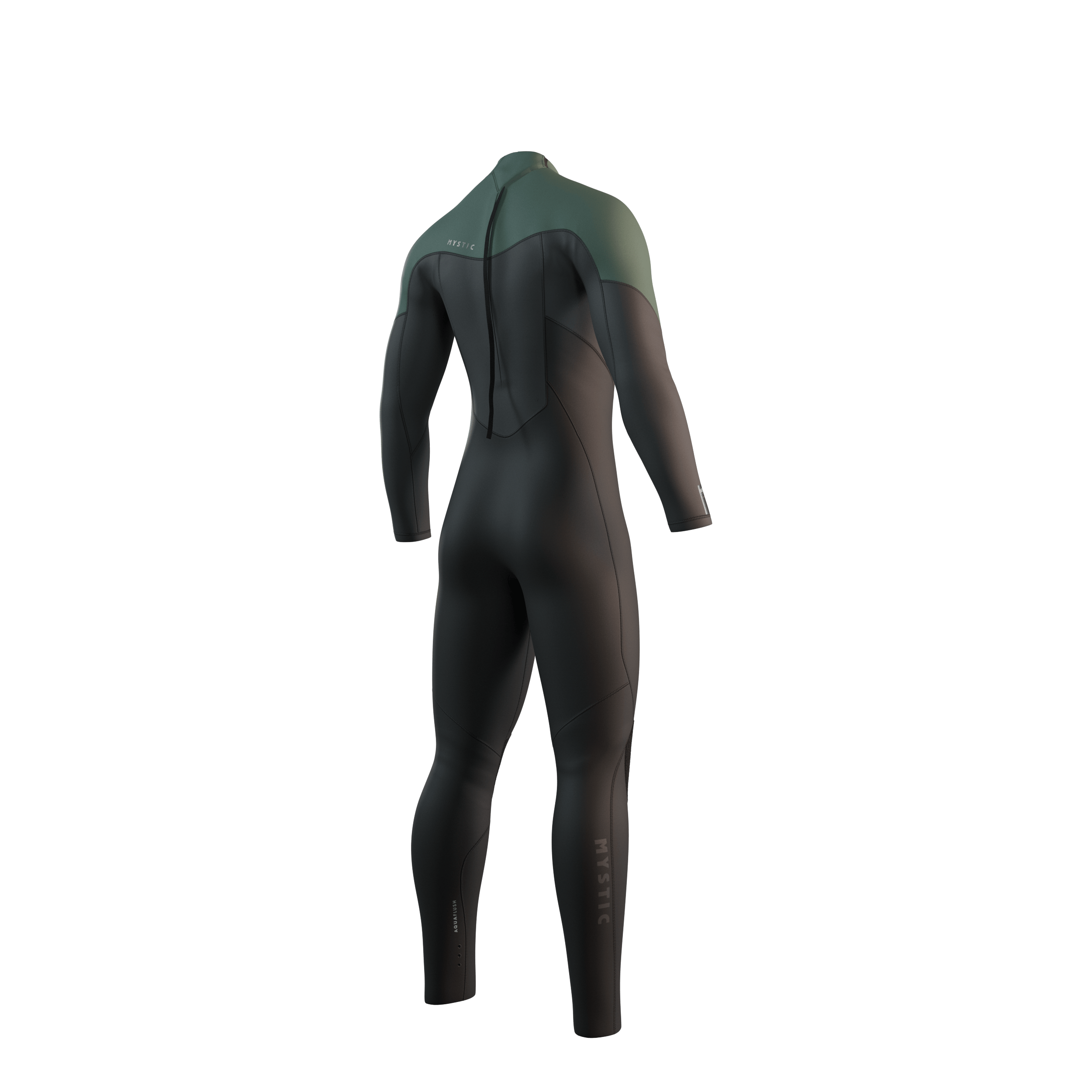 Mystic Star Fullsuit 4/3mm BackZip - Dark Olive - 2026 Mystic