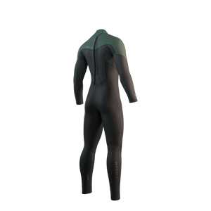 Mystic Star Fullsuit 4/3mm BackZip - Dark Olive - 2026 Mystic