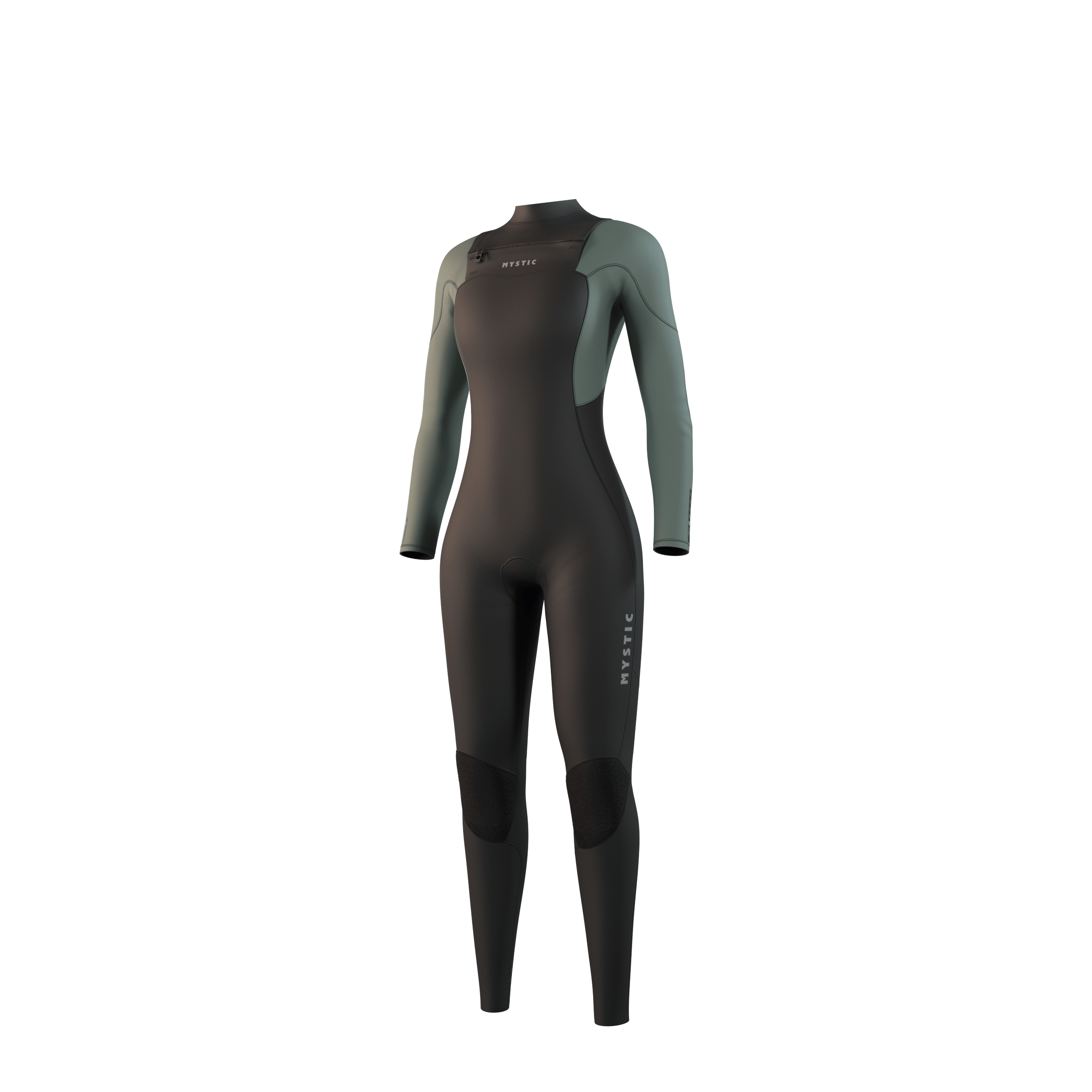 Mystic Star Fullsuit 5/3mm Double FrontZip Women - Dark Olive - 2026 Mystic