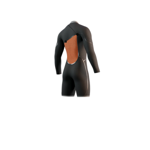 Mystic The One Longarm Shorty 3/2 Zipfree - Moss - 2026 Mystic