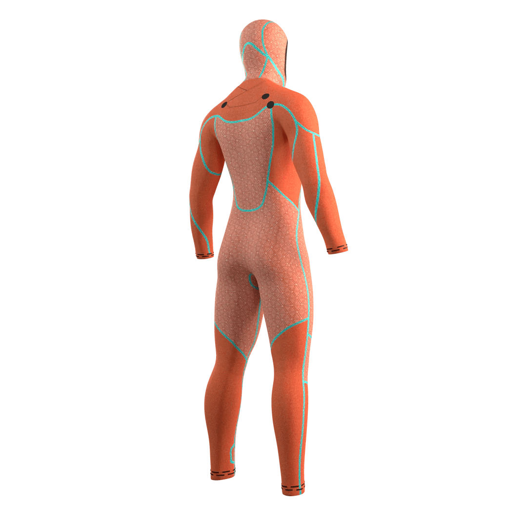 Mystic Voltt Hooded 6/4/3mm Front Zip - Black - 2026 Mystic