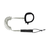 Mystic Wing Board Leash Calf (Coiled) Black MYSTIC