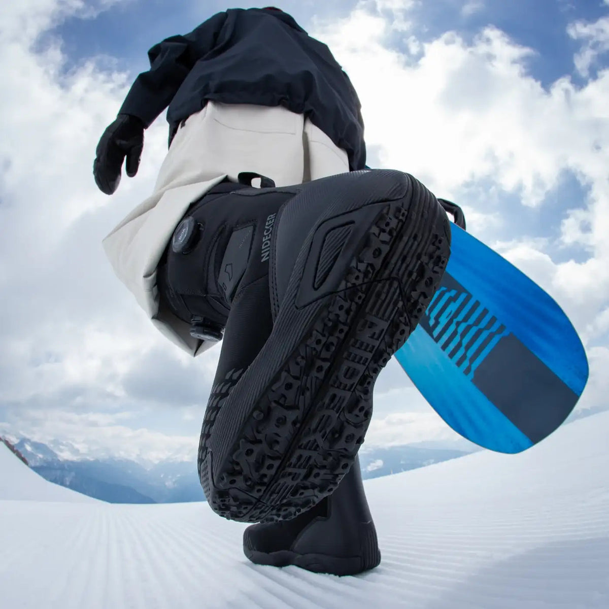 Nidecker Altai men's dual BOA snowboard boots in black - product view 3
