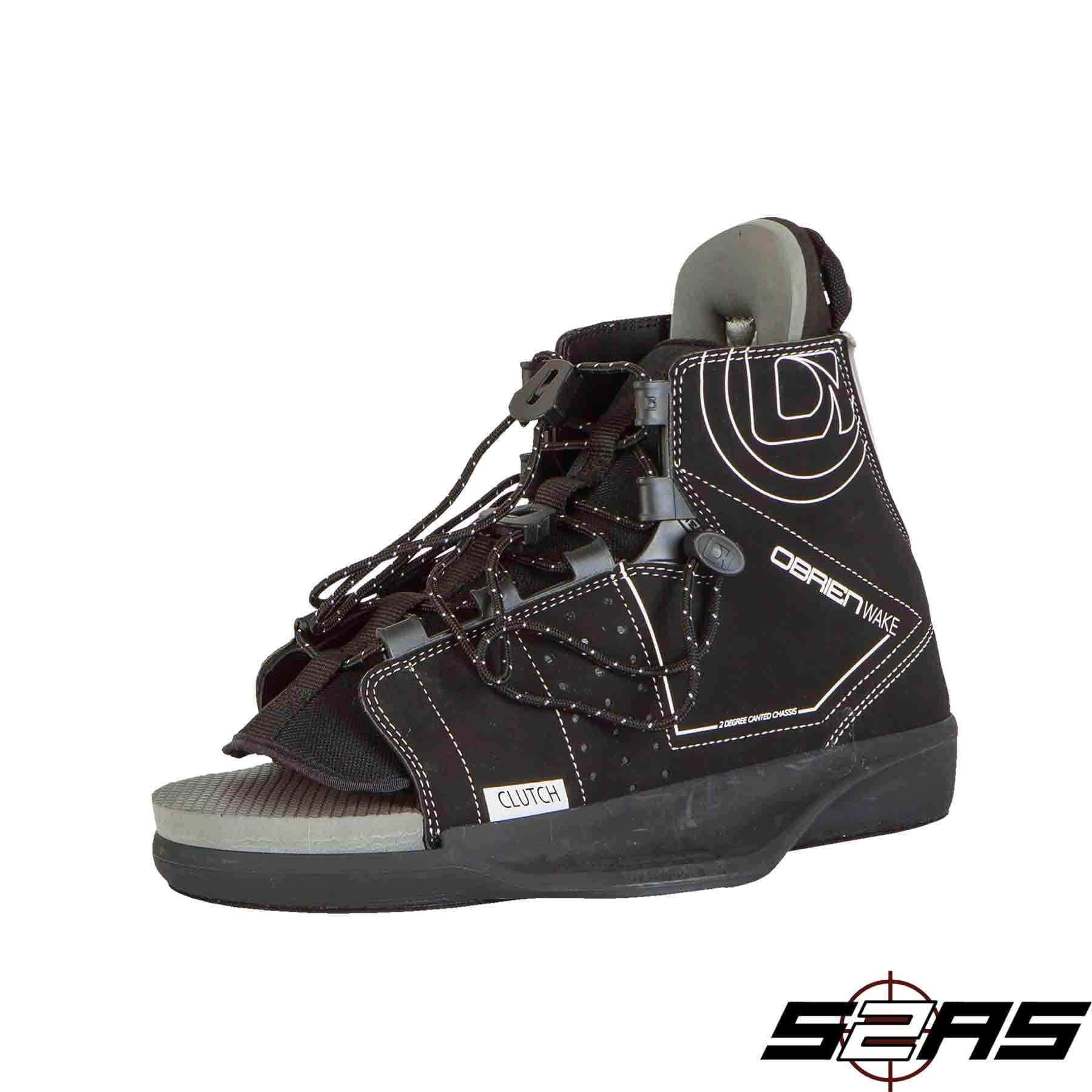 O'Brien Clutch Open-Toe Wakeboard Bindings S2AS