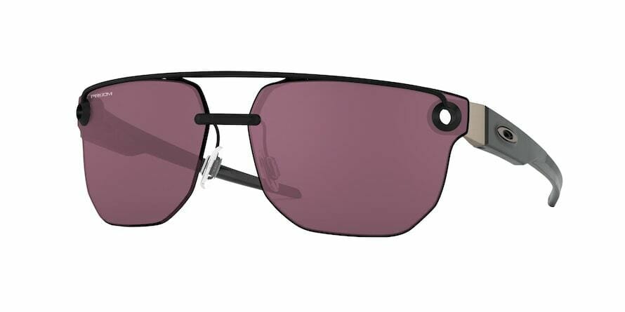 Oakley Chrystl Sunglasses (Matte Black With Prizm Indigo) S2AS