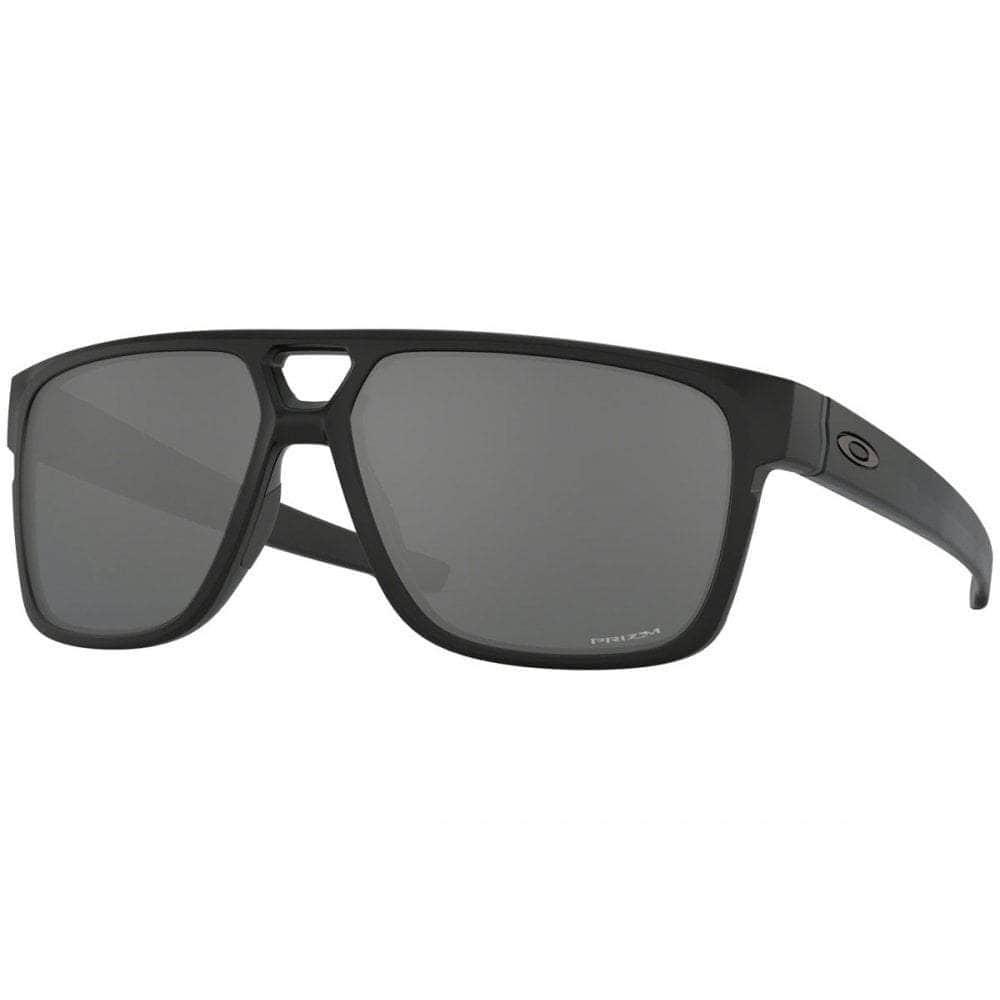 Oakley Cross Range Patch Sunglasses (Polished Black With Prizm Black) S2AS