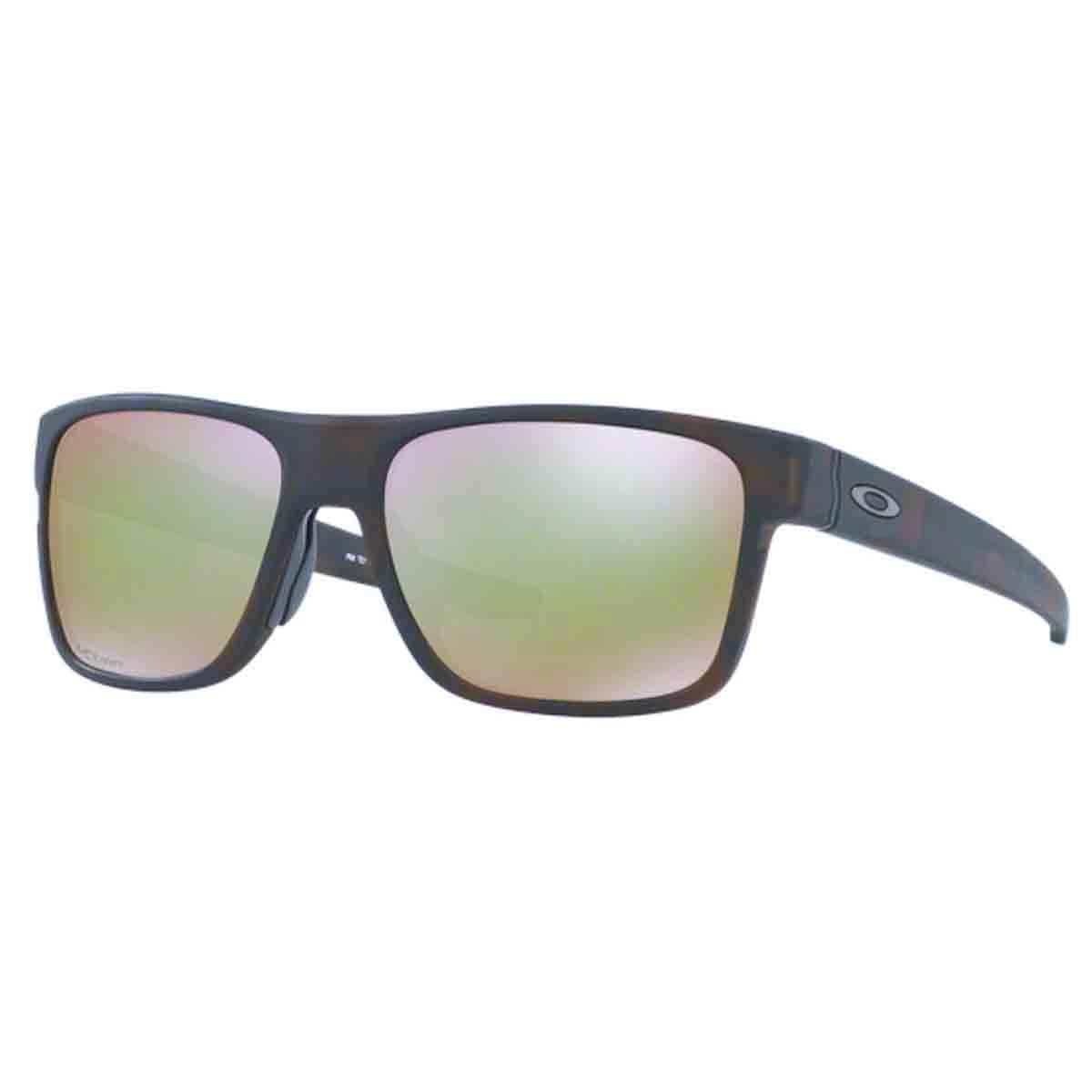 Oakley Crossrange Sunglasses (Matte Rootbeer Tortoise with Prizm Shallow H2O Polarised) OAKLEY