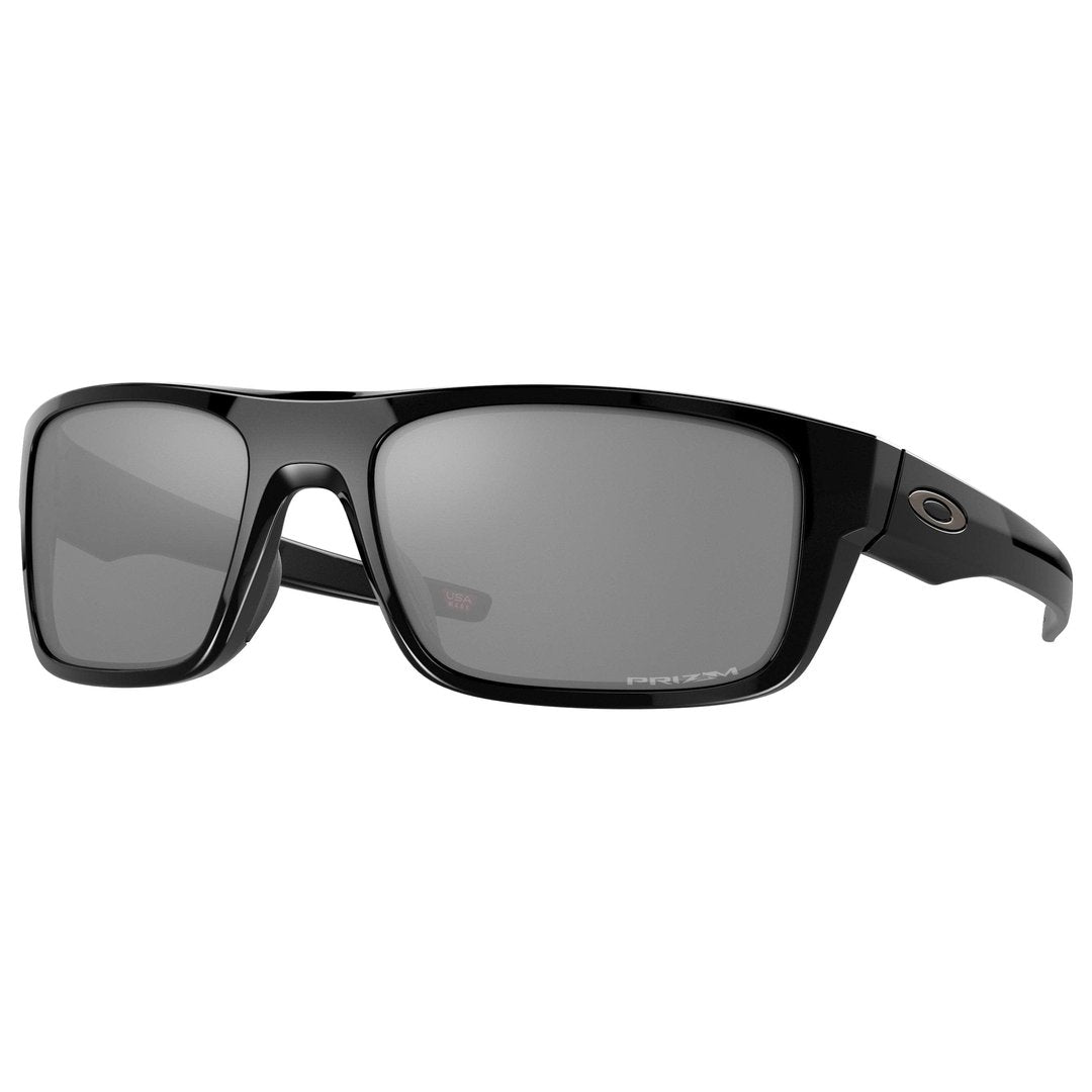 Oakley DropPoint Sunglasses (Polished Black with Prizm Black) S2AS