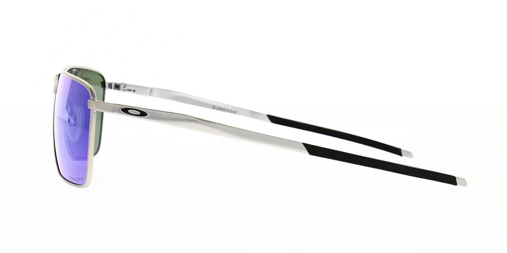 Oakley Ejector Sunglasses OO4142 Satin Chrome Oakley