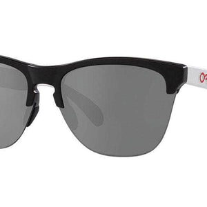 Oakley Frogskins Lite Sunglasses (Matt Black/Sliver with Black Prizm) S2AS