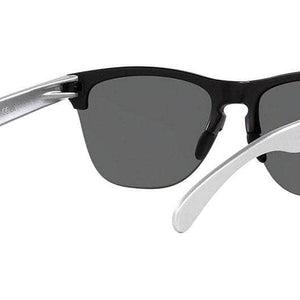 Oakley Frogskins Lite Sunglasses (Matt Black/Sliver with Black Prizm) S2AS