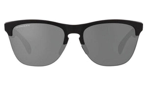 Oakley Frogskins Lite Sunglasses (Matt Black/Sliver with Black Prizm) S2AS