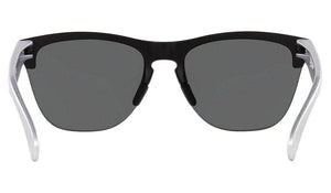 Oakley Frogskins Lite Sunglasses (Matt Black/Sliver with Black Prizm) S2AS