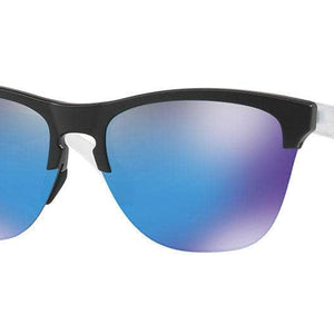 Oakley Frogskins Lite Sunglasses (Matt Black with Prizm Sapphire) S2AS