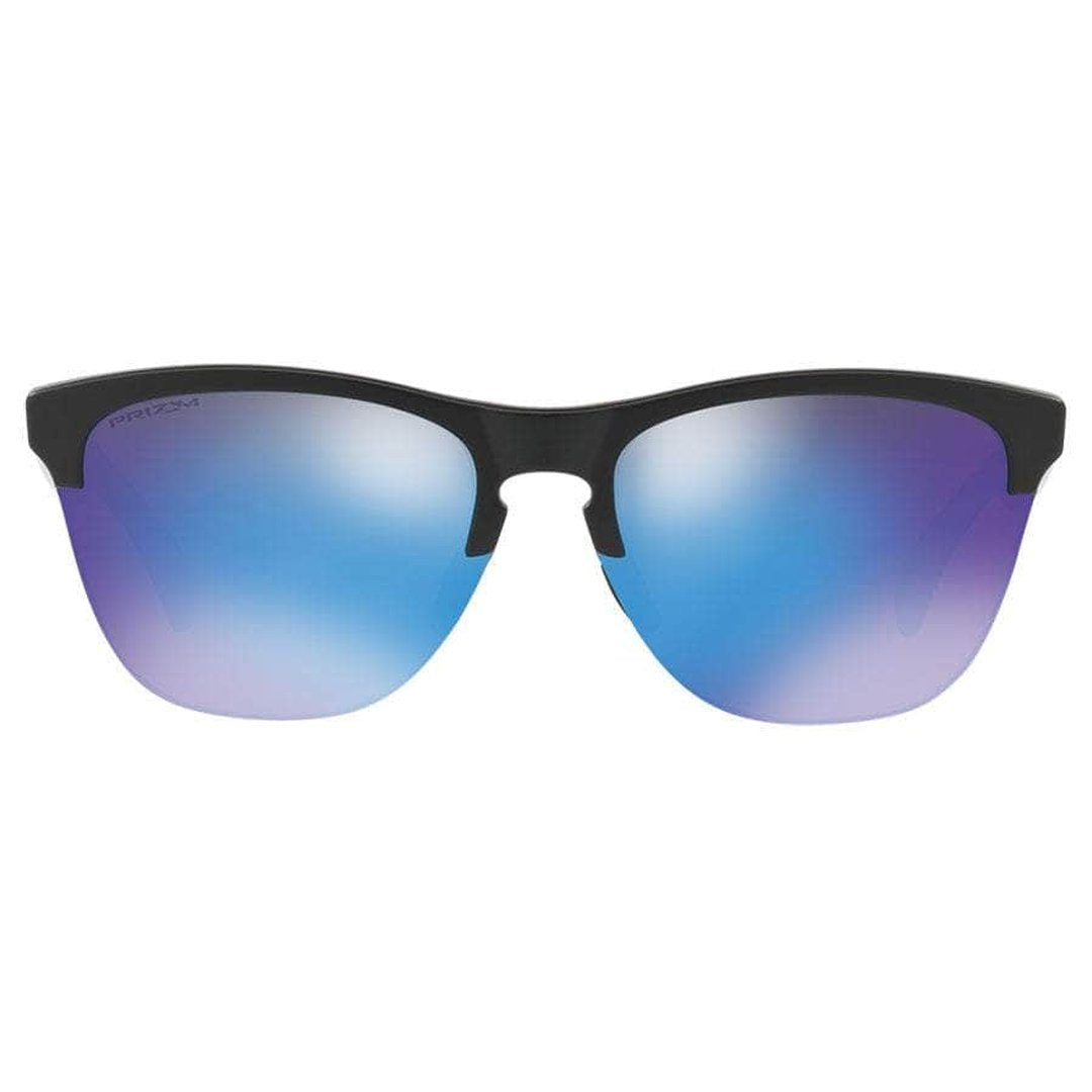 Oakley Frogskins Lite Sunglasses (Matt Black with Prizm Sapphire) S2AS