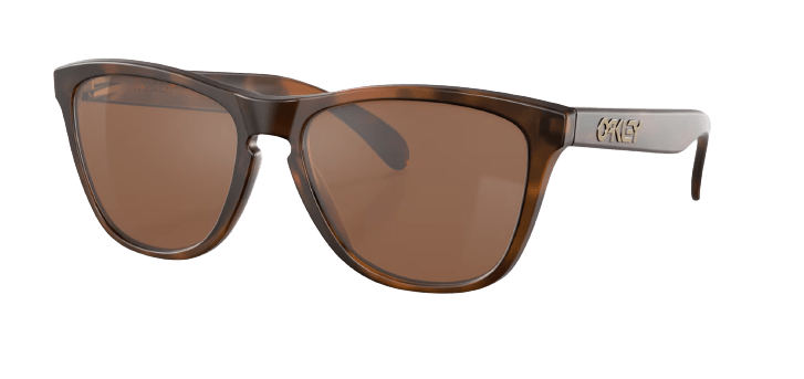 Oakley Frogskins Sunglasses (Matte Brown With Prizm Tungsten) OAKLEY