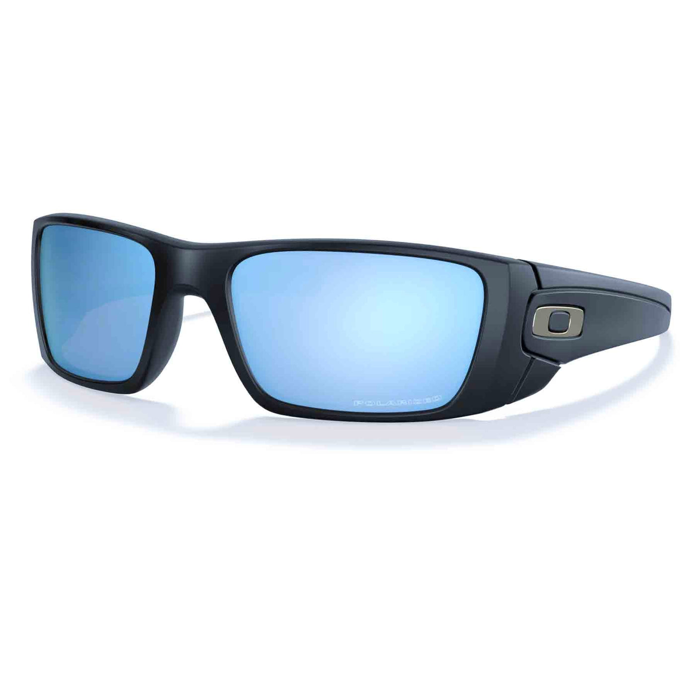 Oakley Fuel Cell Sunglasses Matte Black With Prizm Deep Blue Polarized Lens OAKLEY