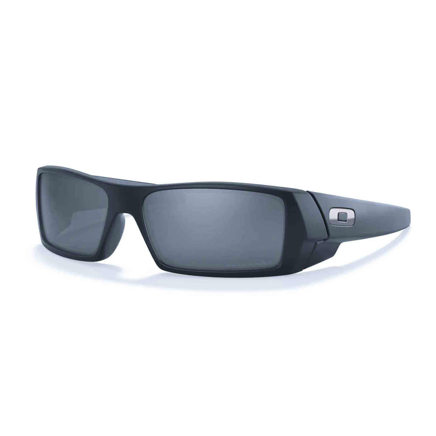 Oakley Gascan Sunglasses Matte Black With Black Iridium Polarized S2AS