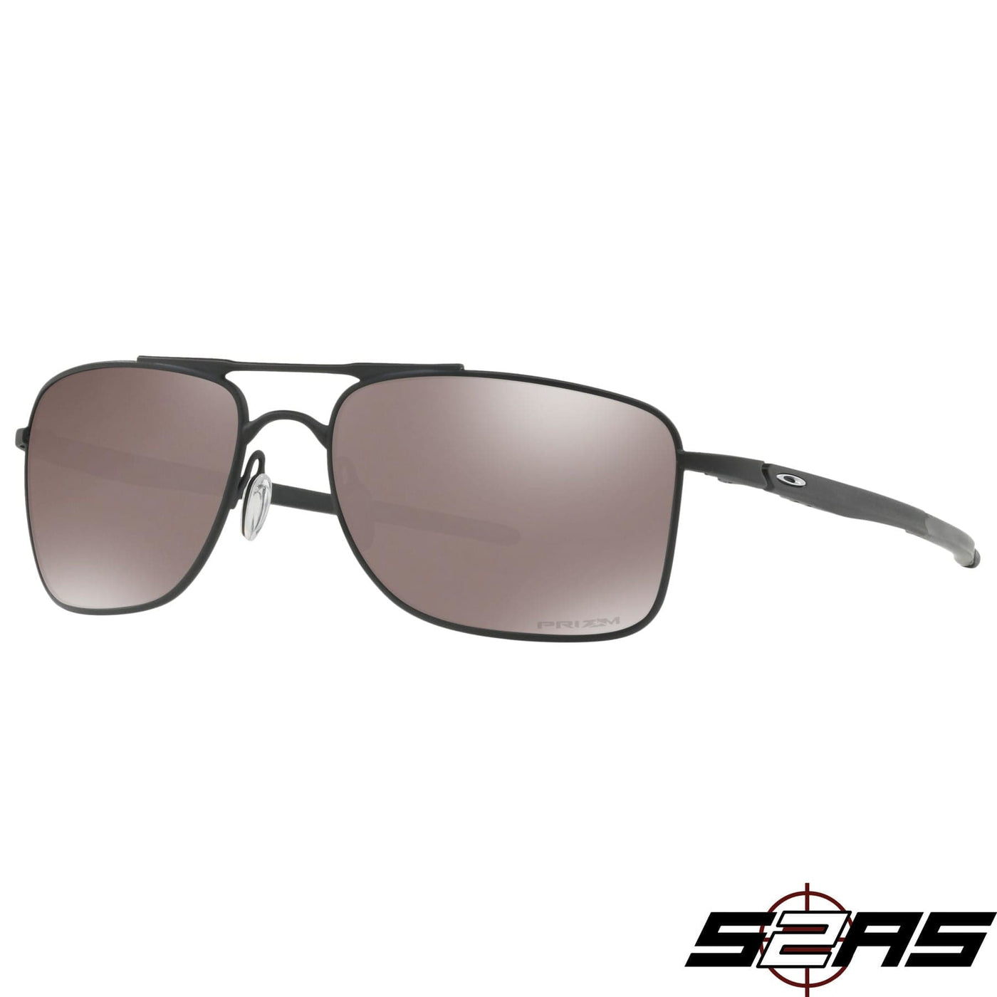 Oakley Gauge 8 M Sunglasses (Matte Black/Prizm Black Polarized) OAKLEY
