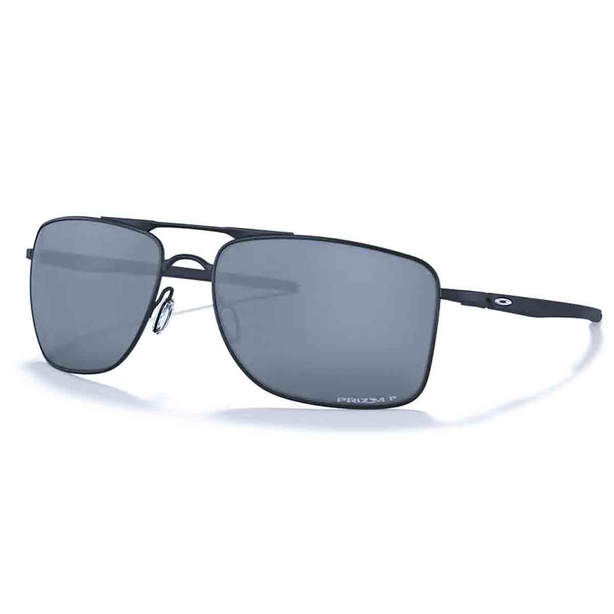 Oakley Gauge 8 Sunglasses Polished Black With Prizm Black S2AS