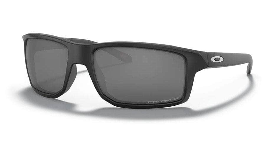 Oakley Gibston Sunglasses (Matte Black With Prizm Black Polarised) S2AS