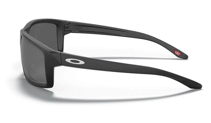 Oakley Gibston Sunglasses (Matte Black With Prizm Black Polarised) S2AS