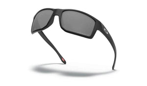 Oakley Gibston Sunglasses (Matte Black With Prizm Black Polarised) S2AS