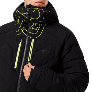 Oakley Great Scott 2.0 Insulated Men's Snow Jacket (Blackout) S2AS