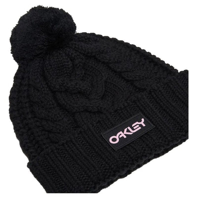 Oakley Harper Pom Beanie (Black) OAKLEY