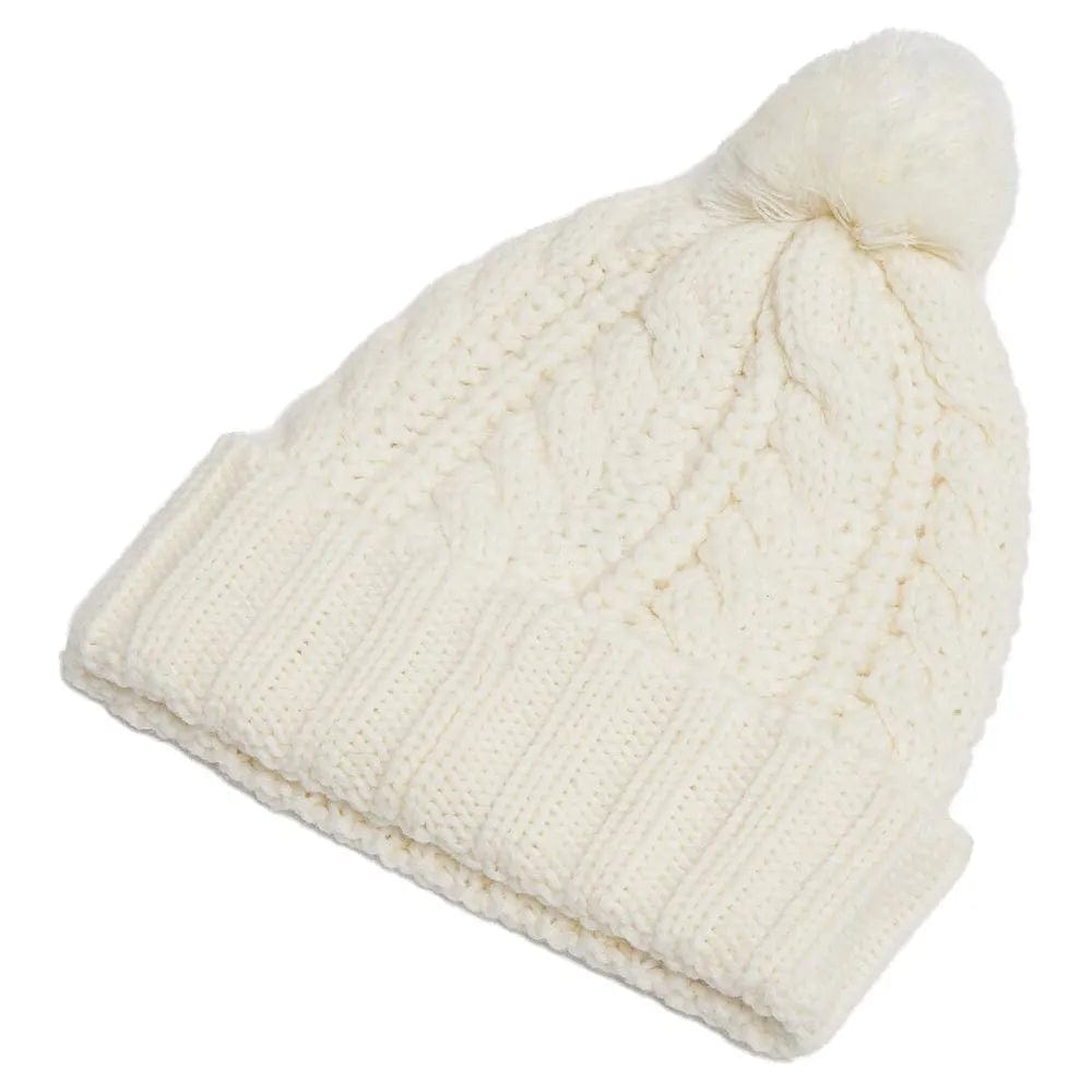 Oakley Harper Pom Beanie (White) OAKLEY