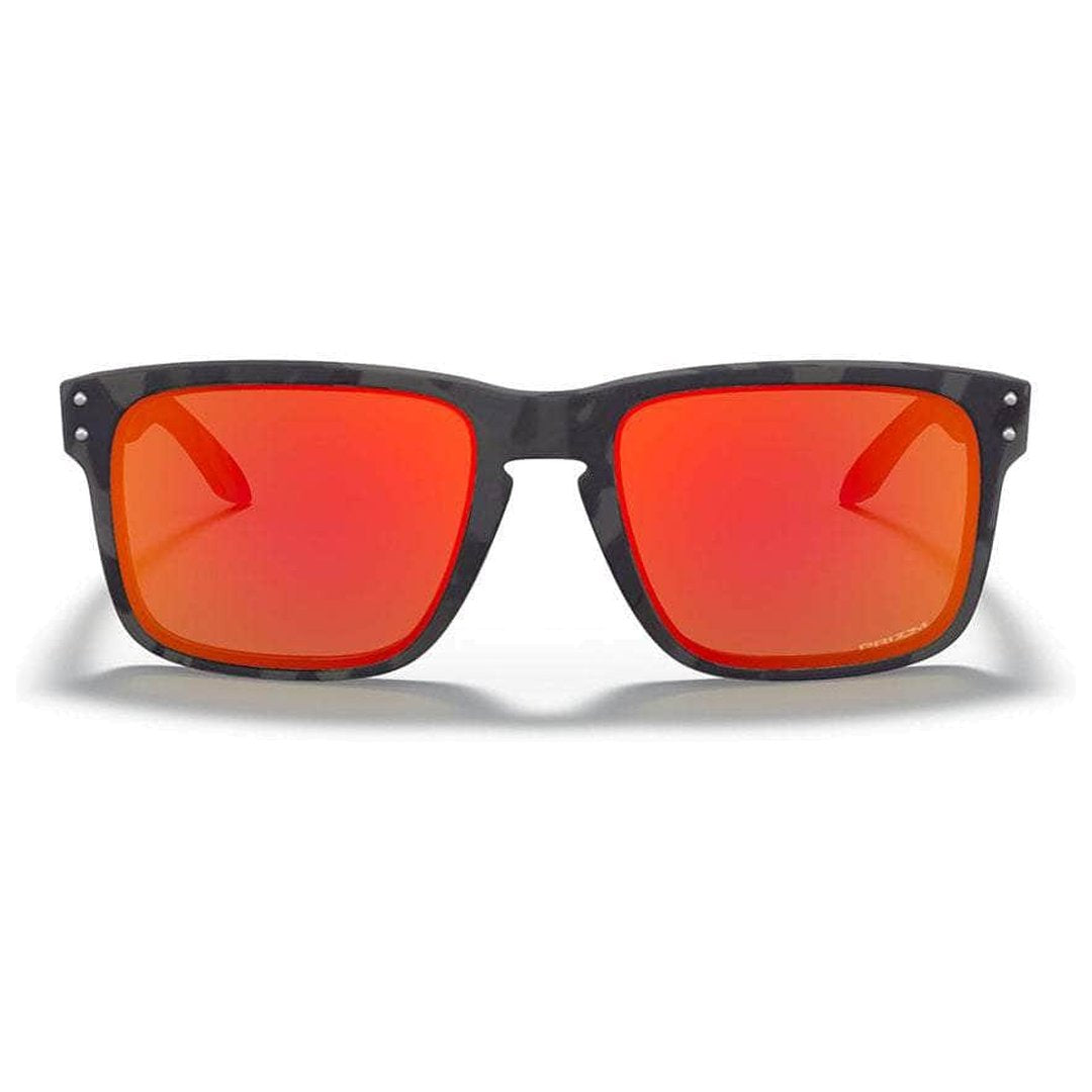 Oakley Holbrook Sunglasses Black Camo With Prizm Ruby S2AS