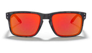 Oakley Holbrook Sunglasses Black Camo With Prizm Ruby S2AS