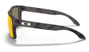 Oakley Holbrook Sunglasses Black Camo With Prizm Ruby S2AS